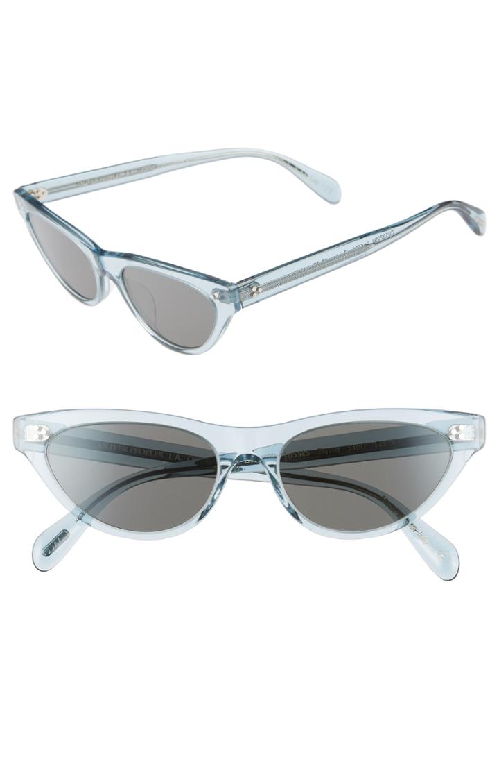 Women's Oliver Peoples Zasia 53mm Cat Eye Sunglasses -
