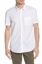 Men's Ag Pearson Regular Fit Short Sleeve Sport Shirt - White