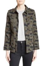 Women's L'agence Camo Print Military Jacket