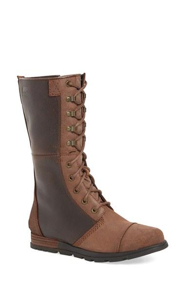 Women's Sorel 'major Maverick' Mid Calf Zip Boot M - Brown