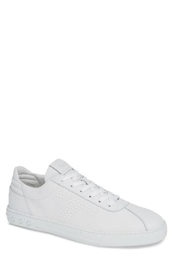Men's Tod's Embossed-t Sneaker Us / 9uk M - White