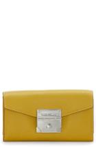 Women's Vince Camuto Friar Leather Wallet - Yellow