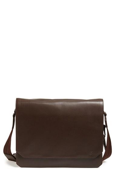 Men's Vince Camuto 'tolve' Leather Messenger Bag - Brown