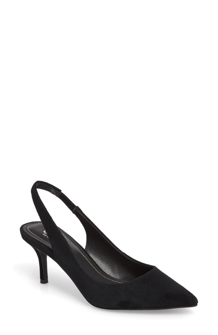 Women's Charles By Charles David Amy Slingback Pump .5 M - Black