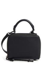 Rebecca Minkoff Box Leather Crossbody Bag - Black