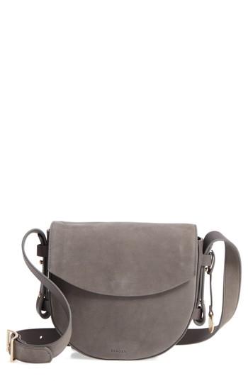 Skagen Lobelle Nubuck Saddle Bag -