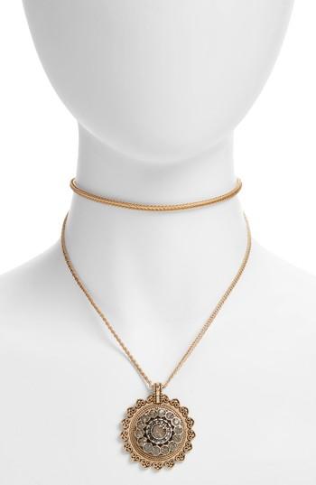 Women's Topshop Decor Circle Choker