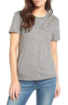Women's N:philanthropy Gaia Lace-up Tee - Grey