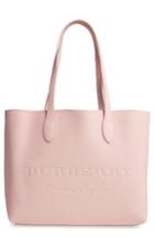 Burberry Remington Leather Tote - Pink