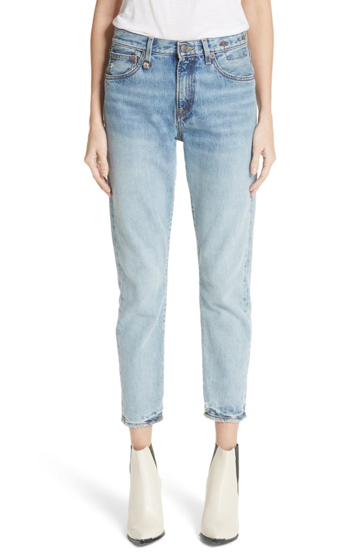 Women's R13 Milf Straight Leg Jeans