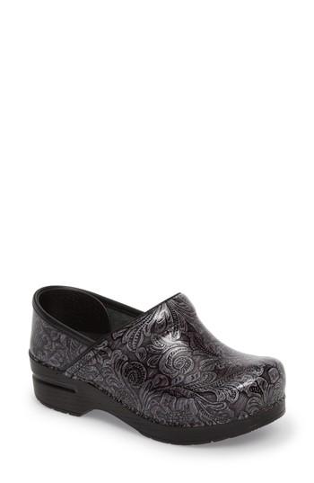Women's Dansko 'wide Pro' Clog .5-6us / 36eu W - Grey