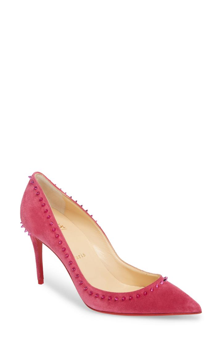 Women's Christian Louboutin Anjalina Pump Us / 35eu - Pink