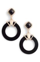 Women's Tasha Stone Circle Earrings