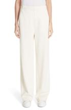 Women's Moncler Spa Wool Blend Pants, Size - White