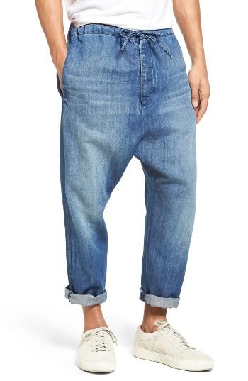 Men's Vince Drawstring Denim Pants
