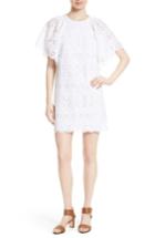 Women's Kate Spade New York Eyelet Cotton Shift Dress