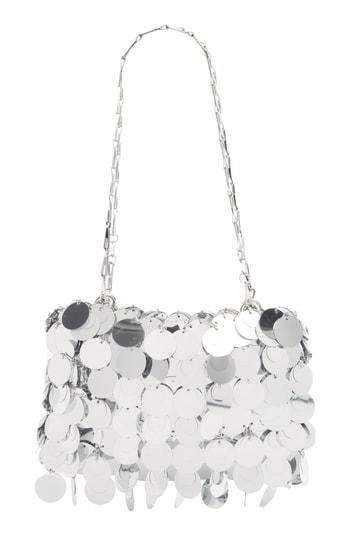 Paco Rabanne Sparkle 1969 Iconic Shoulder Bag - Metallic