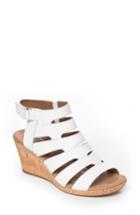 Women's Rockport Cobb Hill Janna Asymmetrical Sandal M - White