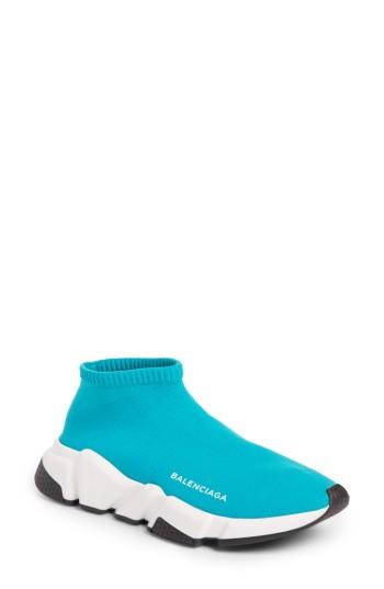 Women's Balenciaga Low Speed Sneaker Us / 35eu - Blue/green
