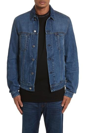 Men's Acne Studios Denim Jacket Eu - Blue