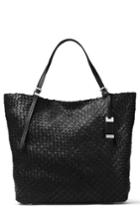 Michael Kors Large Hutton Woven Leather Tote -