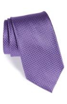 Men's Nordstrom Men's Shop Microgrid Silk Tie