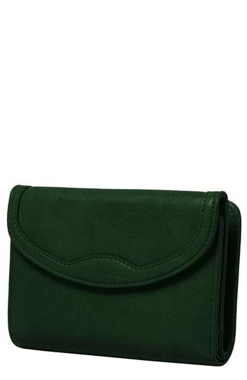 Urban Originals Queen Bee Vegan Leather Clutch - Green