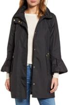 Women's Gallery Flare Sleeve Packable Swing Jacket - Black