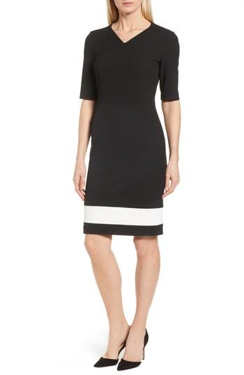 Women's Boss Dasmia Sheath Dress - Black