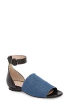 Women's Taryn Rose Collection Donya Ankle Strap Sandal M - Blue