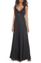 Women's Show Me Your Mumu Jen V-neck Gown, Size - Black