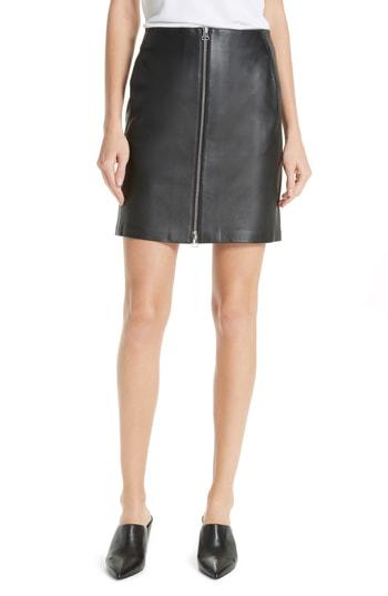 Women's Rag & Bone/jean Heidi Leather Skirt