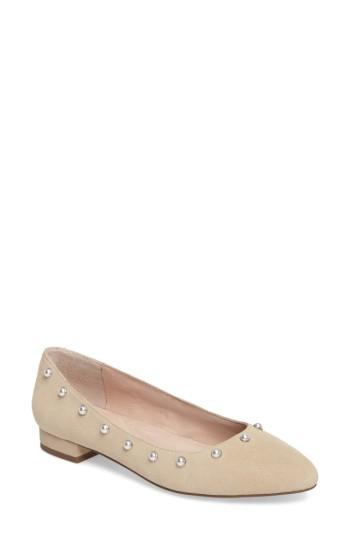 Women's Sudini Amira Imitation Pearl Flat M - Ivory