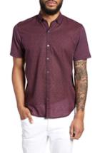 Men's Zachary Prell Clyde Slim Fit Sport Shirt - Pink