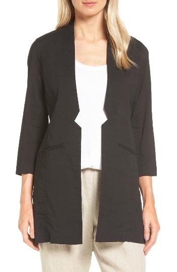 Women's Eileen Fisher Organic Linen Blend Jacket