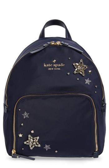 Kate Spade New York Watson Lane - Hartley Embellished Nylon Backpack -