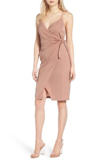Women's Leith Satin Wrap Dress