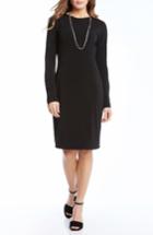 Women's Karen Kane Stretch Jersey Travel Sheath Dress - Black