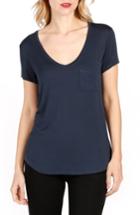 Women's Paige Lynnea V-neck Tee - Blue