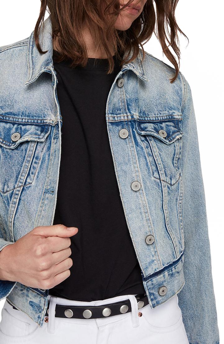 Women's Allsaints Hay Crop Denim Jacket