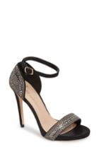 Women's Lauren Lorraine Adelle Embellished Sandal .5 M - Black