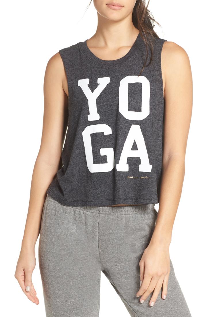 Women's Spiritual Gangster Yoga Crop Tank Top