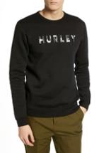 Men's Hurley Surf Check Tiger Sweatshirt - Black