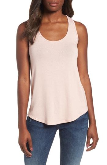 Women's Gibson X Living In Yellow Ann Racerback Tank - Pink