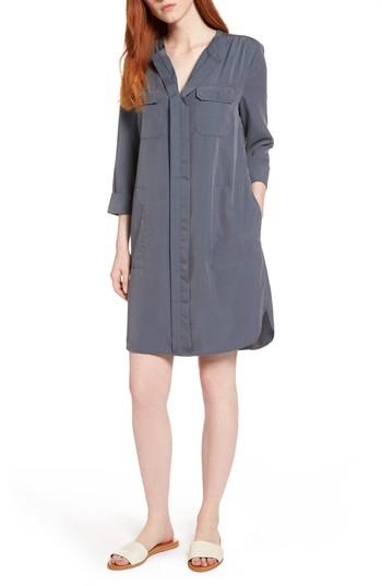 Women's Nic+zoe Wanderlust Shirtdress - Grey