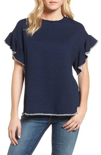 Women's Ag Gizi Ruffle Sleeve Sweatshirt