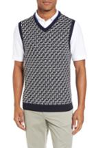 Men's Ted Baker London Tommas Golf Merino Sweater Vest (s) - Pink