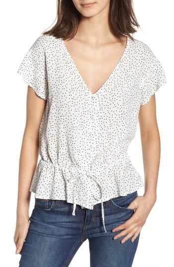 Women's Rails Bretton Print Top - White