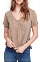 Women's Free People All You Need Tee - Brown