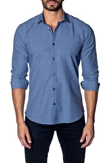 Men's Jared Lang Slim Fit Plaid Sport Shirt